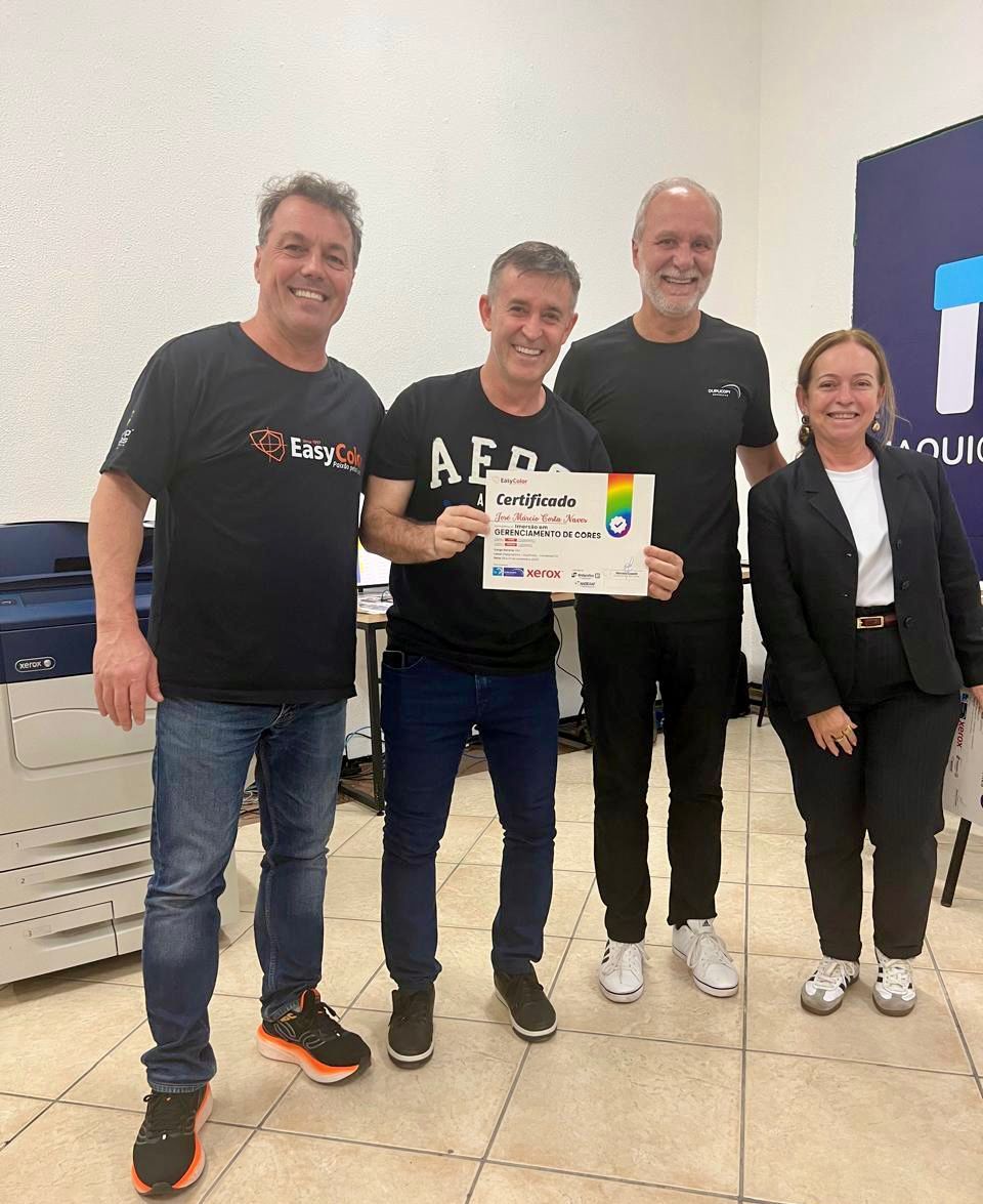 EUROSTAR CERTIFICA 12 PROFISSIONAIS EM GERENCIAMENTO DE CORES E REFORÇA O DESENVOLVIMENTO DA INDÚSTRIA GRÁFICA - Imagem 2